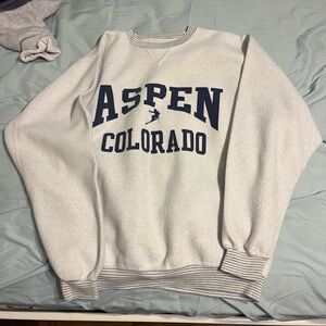 reversible sweatshirt